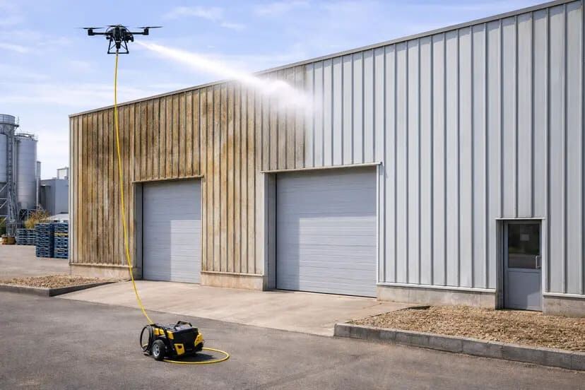 Nettoyage industriel haute pression